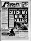 Paisley Daily Express Tuesday 03 December 1996 Page 1