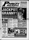 Paisley Daily Express Friday 27 December 1996 Page 1