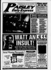 Paisley Daily Express Monday 02 February 1998 Page 1