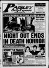 Paisley Daily Express Wednesday 01 December 1999 Page 1