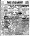 Irish Independent Monday 16 November 1908 Page 1