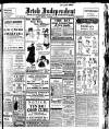 Irish Independent Monday 01 October 1917 Page 1