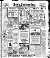 Irish Independent Wednesday 09 January 1918 Page 1