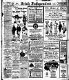 Irish Independent Monday 25 August 1919 Page 1