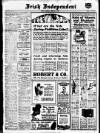 Irish Independent Monday 09 February 1925 Page 1