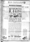 Irish Independent Monday 08 February 1932 Page 1