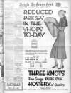 Irish Independent Wednesday 05 October 1932 Page 1