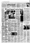 Irish Independent Saturday 18 January 1986 Page 22