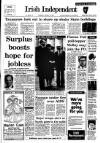 Irish Independent Thursday 23 January 1986 Page 1