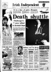 Irish Independent Wednesday 29 January 1986 Page 1