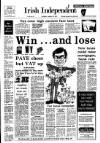 Irish Independent Thursday 30 January 1986 Page 1