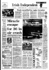 Irish Independent Saturday 01 February 1986 Page 1