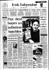 Irish Independent Friday 21 March 1986 Page 1