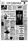 Irish Independent Thursday 01 May 1986 Page 1