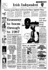 Irish Independent Saturday 24 May 1986 Page 1