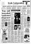 Irish Independent Wednesday 03 September 1986 Page 1
