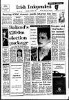 Irish Independent Wednesday 01 October 1986 Page 1