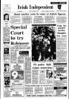 Irish Independent Friday 03 October 1986 Page 1