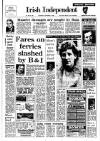 Irish Independent Saturday 08 November 1986 Page 1