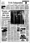 Irish Independent Friday 16 January 1987 Page 1