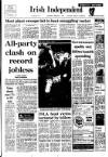 Irish Independent Saturday 07 February 1987 Page 1