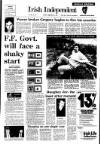 Irish Independent Friday 20 February 1987 Page 1