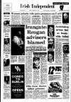 Irish Independent Friday 27 February 1987 Page 1