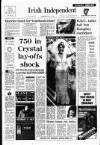 Irish Independent Wednesday 01 July 1987 Page 1