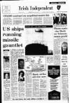 Irish Independent Wednesday 22 July 1987 Page 1