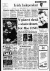 Irish Independent Monday 07 September 1987 Page 1