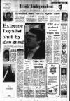 Irish Independent Friday 20 November 1987 Page 1