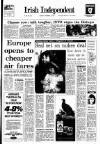 Irish Independent Tuesday 08 December 1987 Page 1