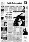 Irish Independent Wednesday 23 December 1987 Page 1