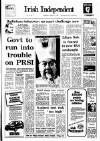 Irish Independent Thursday 21 January 1988 Page 1