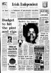 Irish Independent Saturday 23 January 1988 Page 1