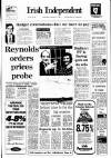 Irish Independent Wednesday 27 January 1988 Page 1
