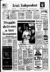 Irish Independent Wednesday 16 March 1988 Page 1