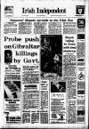 Irish Independent Friday 29 April 1988 Page 1