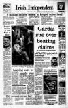 Irish Independent Tuesday 16 August 1988 Page 1