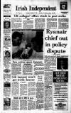 Irish Independent Wednesday 07 September 1988 Page 1