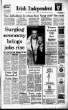 Irish Independent Friday 14 October 1988 Page 1