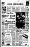 Irish Independent Wednesday 02 November 1988 Page 1
