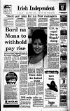 Irish Independent Friday 11 November 1988 Page 1