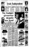 Irish Independent Wednesday 04 January 1989 Page 1