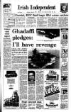 Irish Independent Thursday 05 January 1989 Page 1