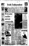 Irish Independent Friday 13 January 1989 Page 1