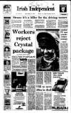 Irish Independent Friday 10 February 1989 Page 1