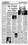 Irish Independent Saturday 11 February 1989 Page 10