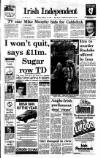 Irish Independent Thursday 16 February 1989 Page 1