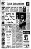 Irish Independent Monday 20 February 1989 Page 1